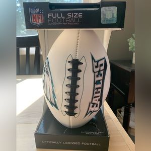 Authentic Avonte Maddox signed football; Philadelphia Eagles